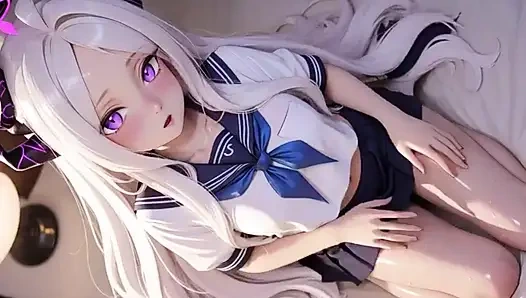 Ai Anime Girls Animations Compilation #04