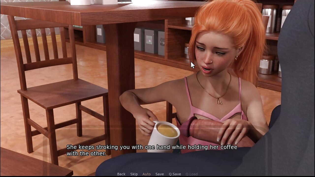 Grandmas House - Johannes played with Asami's boobs ... Mila g... a blowjob ... Mabel gave someone a blowjob in the bathroom.
