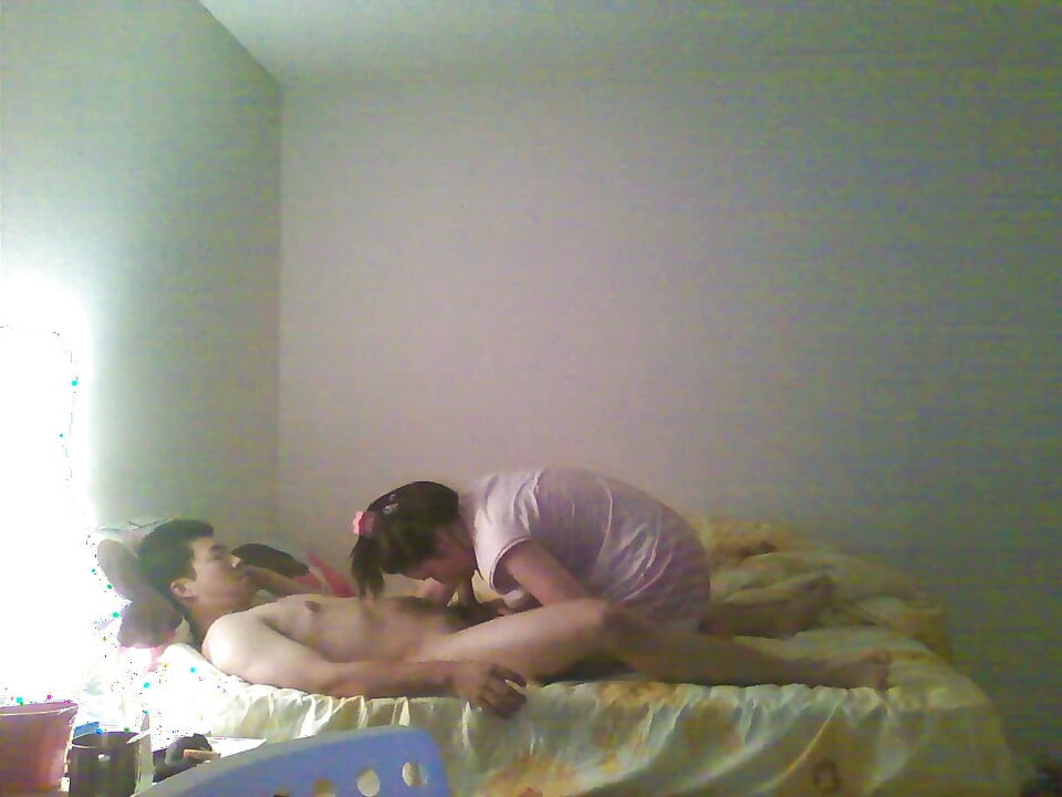 Submissive Chinese Slut Sucks My Dick and Swallows My Cum