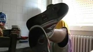 Alman eşcinsel içinde çorap