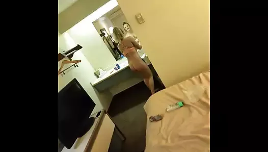 Cute Blonde Hooker Awesome Blowjob and Facial