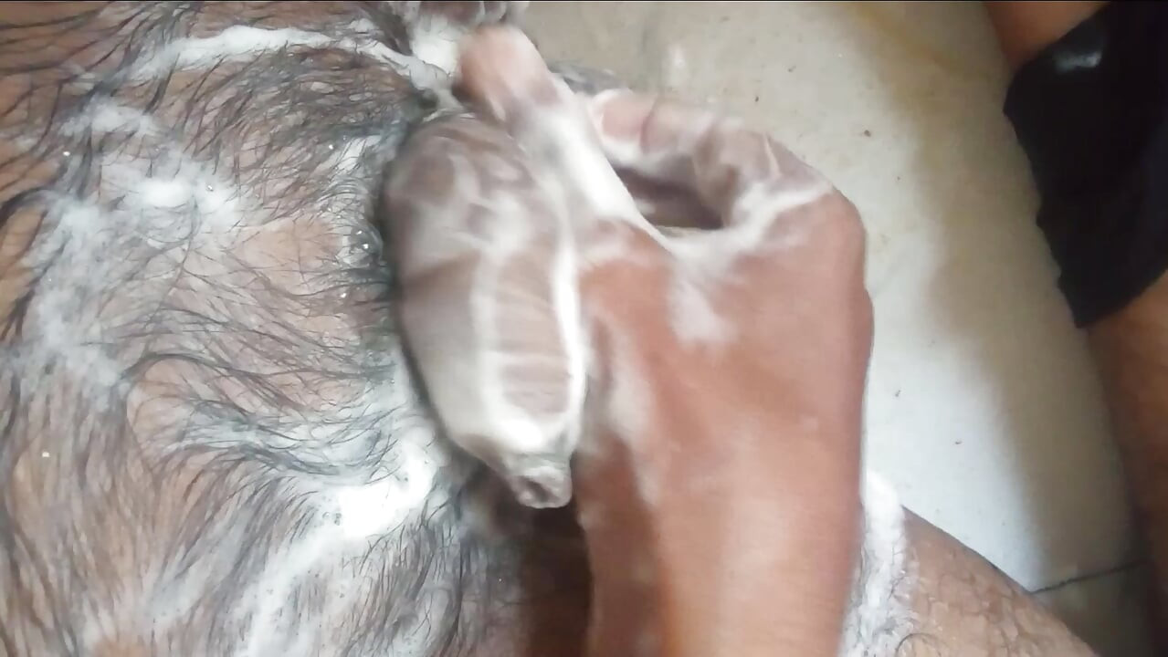 I have bathed your penis with soap and also put water.