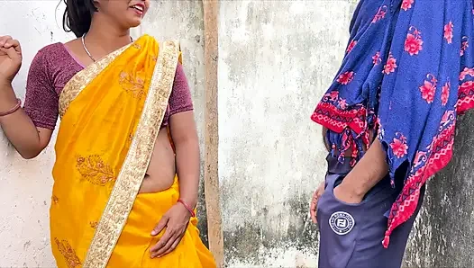 Jija And Sali ki Chudai video sex video for Jija and Sali Love Story Cute Saree Girl Romance Full Hindi Audio