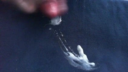 My first cum video big load
