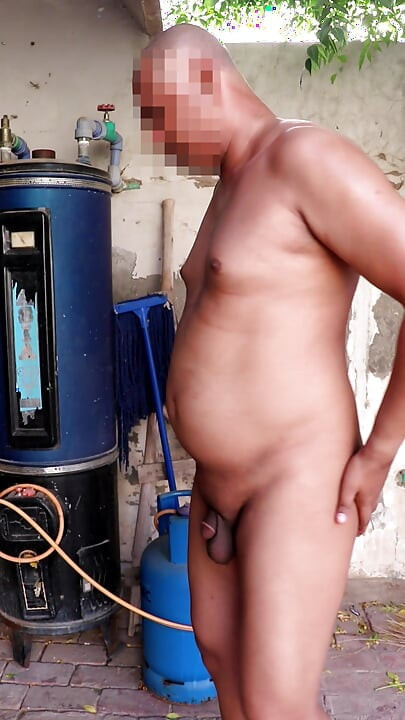 Desi Pakistani Nude Boy Outdoor Playing With His Big Fat Ass in Public