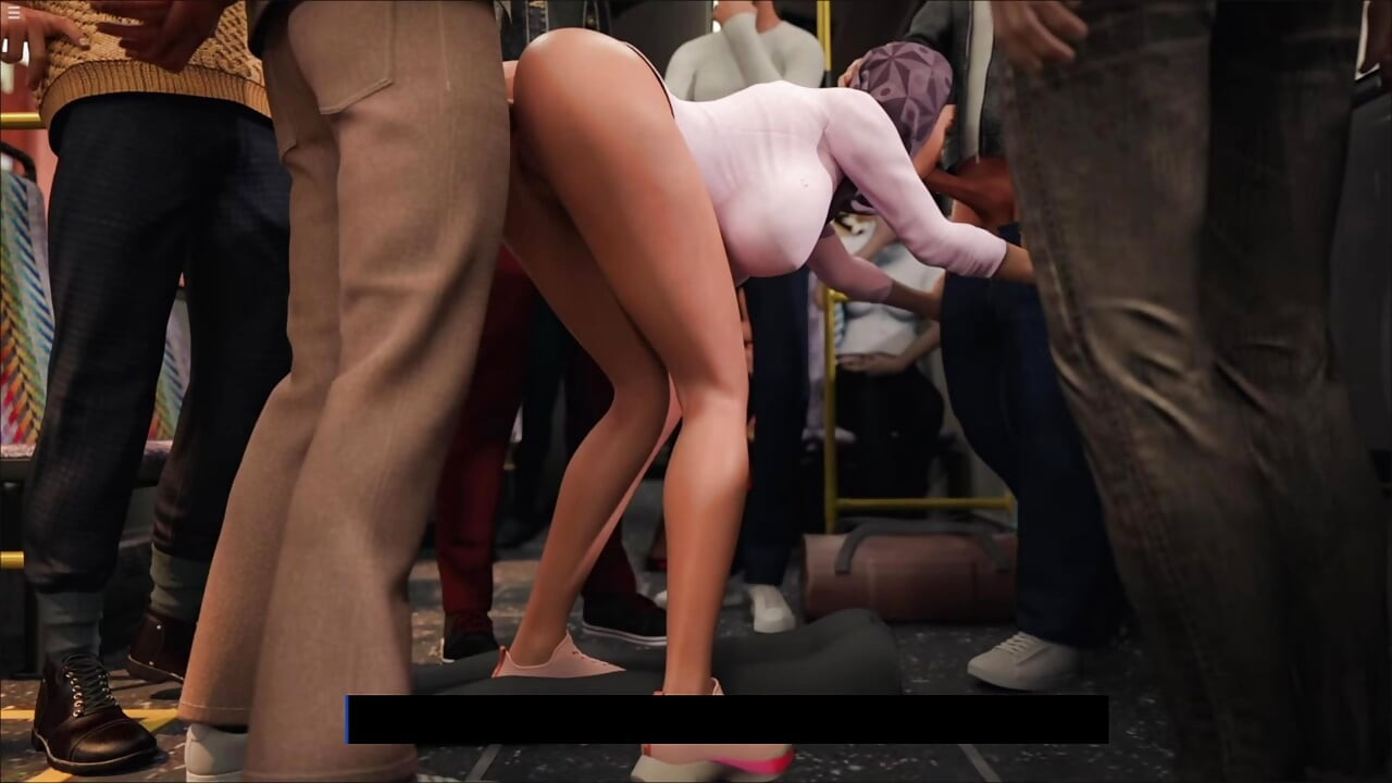 Yasmin Fucked By Group Of Strangers In Public Bus Sex