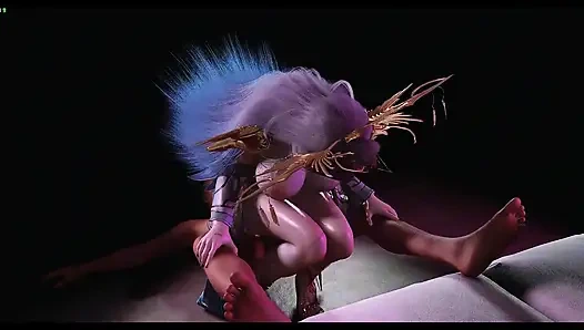 Koddaki büyük memeli sırlar- 3 boyutlu animasyon hentai