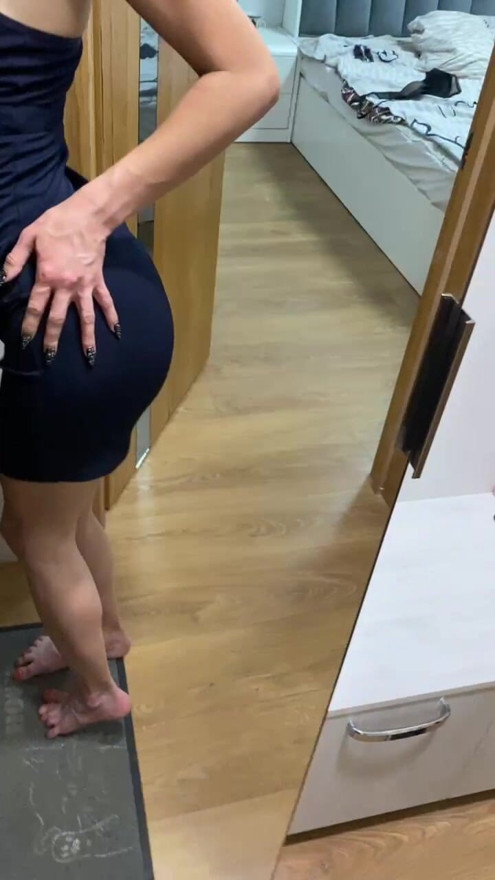 Sexy Girl Dancing and Playing with Her Body. Sensual Solo Dance - Scene 4 part 1