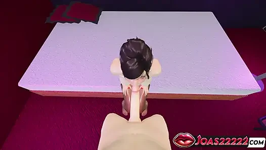 Rule34 sheila strümpfe pool 3D Animation - nasser tittenfick, handjob-service, freihände blowjob und abspritzen