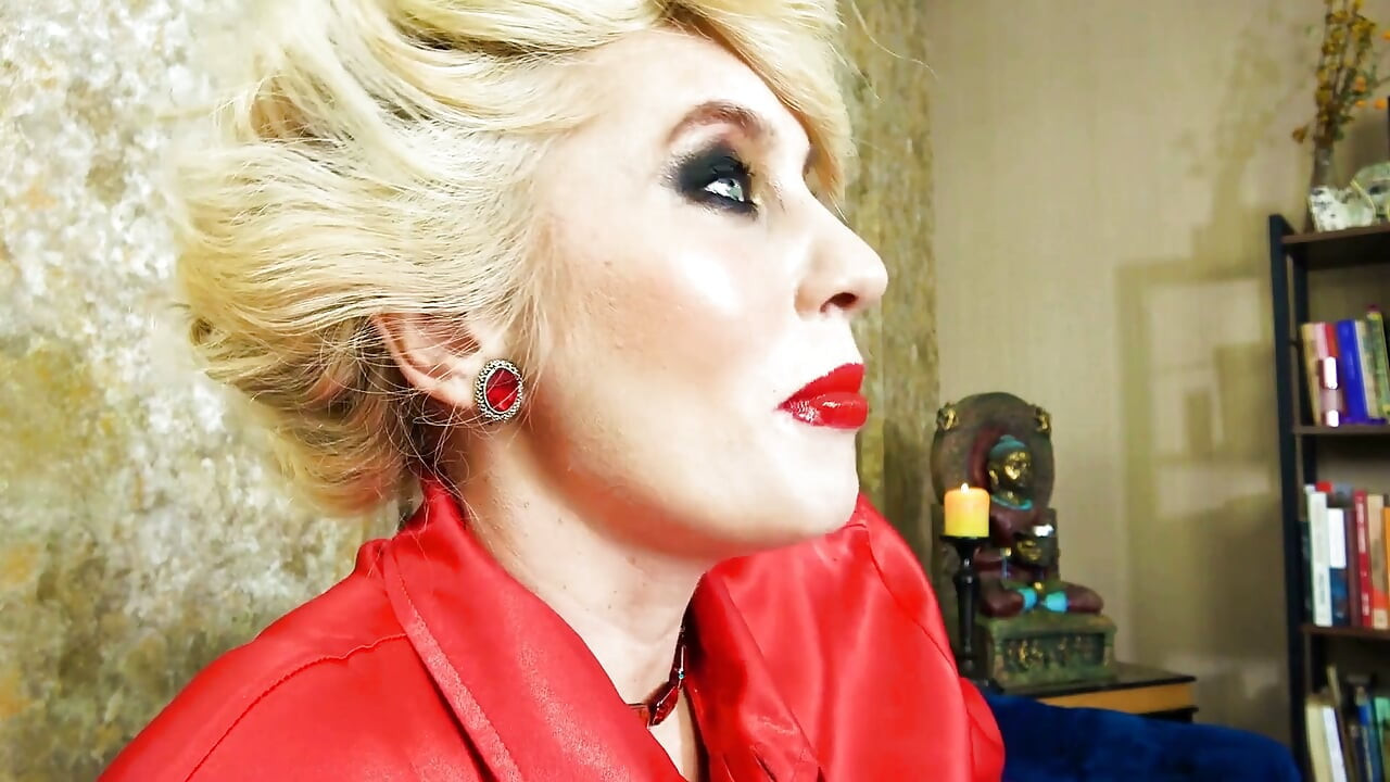 Halloween Rote Lippenstift-Küsse