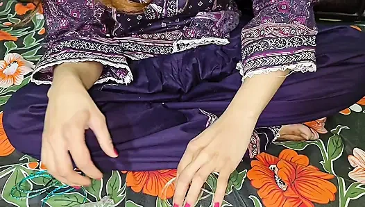 Desi India saudara tiri-jelas audio hindi mengerang