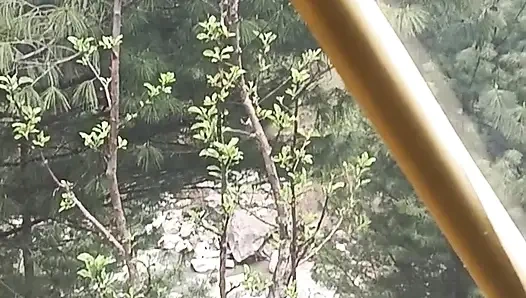 Part 1 - Desi outdoor sex with a stranger girl in the jungle.
