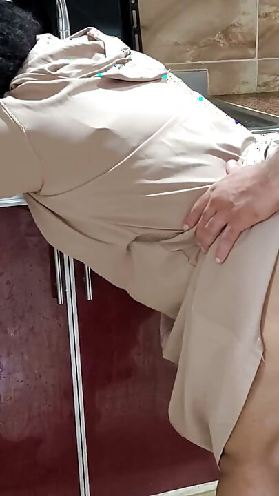 Fuck Stepmom Big Ass in Kitchen Hot MILF Anal Sex