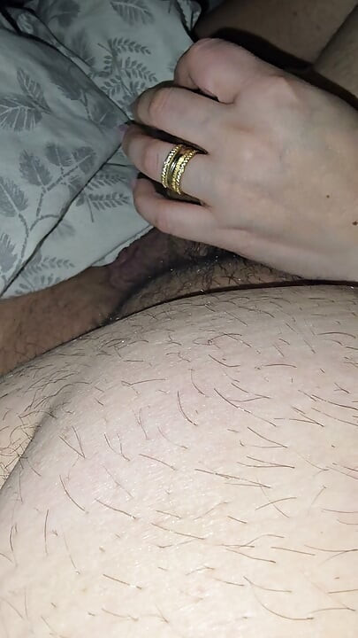 Let Step Mom take care of that Tiny Cock with an amazing handjob