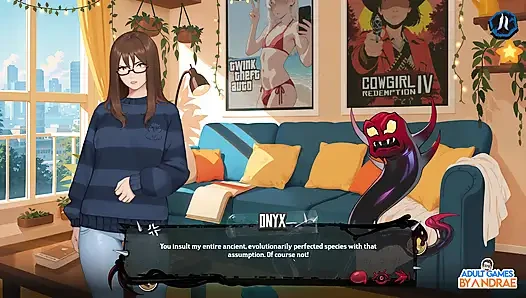 Futa femboys oyununu sikiyor bölüm 1 - leia uzaylı symbiote onyx ile tanışıyor