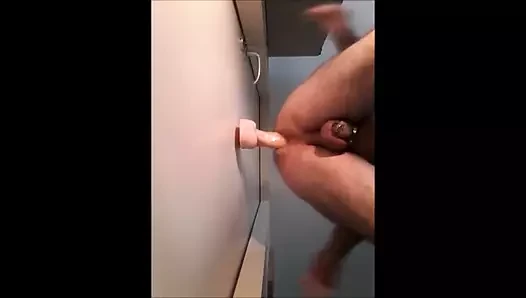 Yeni büyük yapay penis (1. kullanım)