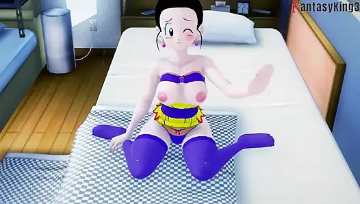 Goku doesn't satisfy Videl, so Gohan helps her - Dragon Ball Zex Series