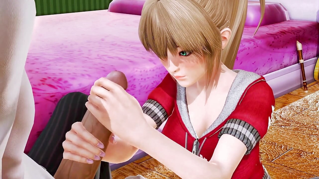 Una notte con due gatti - 3D Hentai