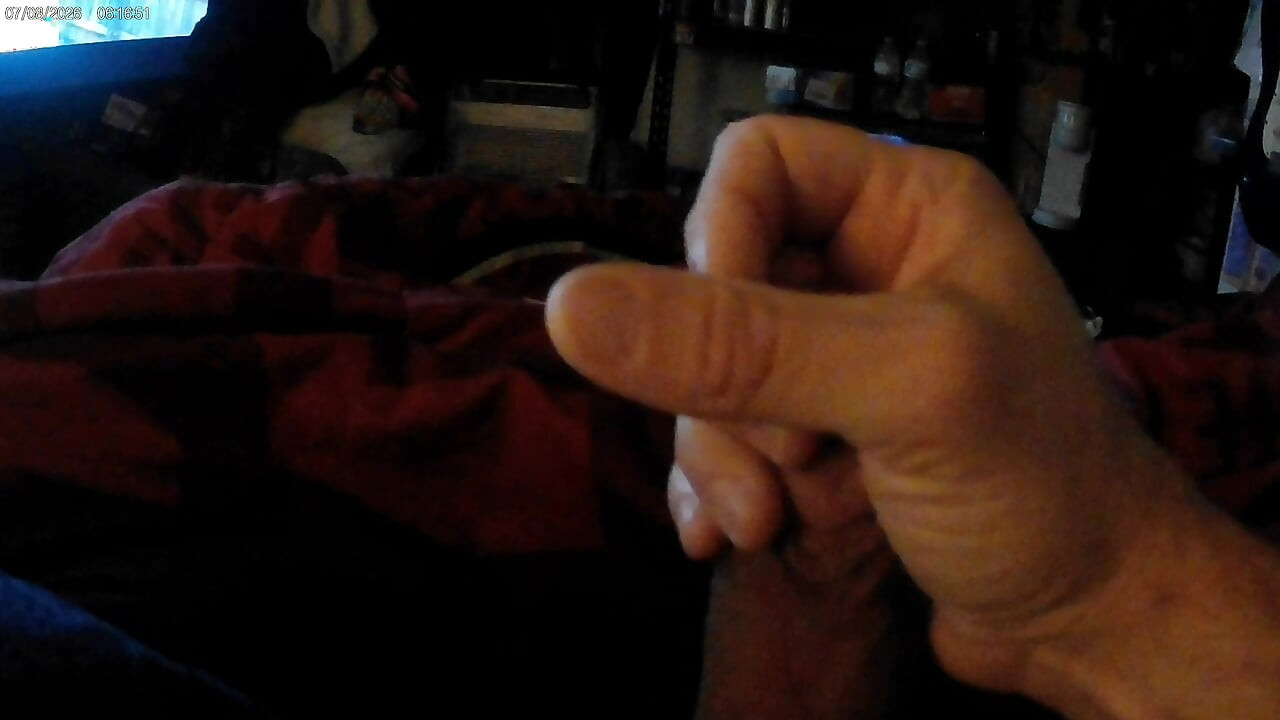 stroking it again