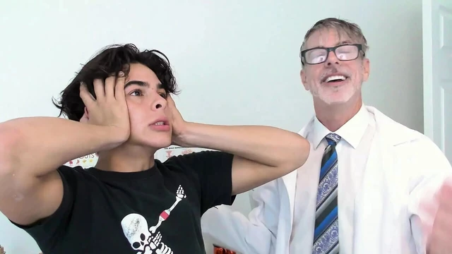 Julian Jaden gets a lesson from Doctor Lennox