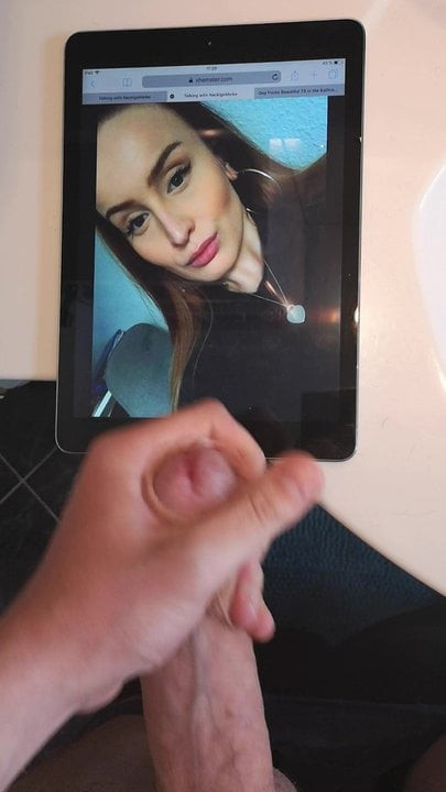 Cum tribute for nackige Meike