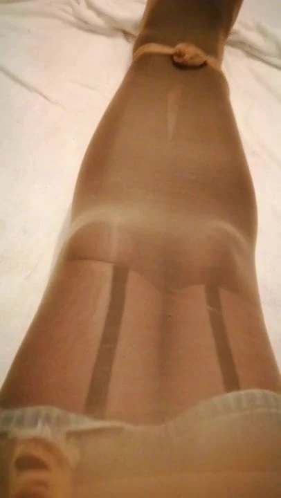 Pantyhose encased
