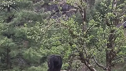 Part 2 - Desi outdoor sex with a stranger girl in the jungle.