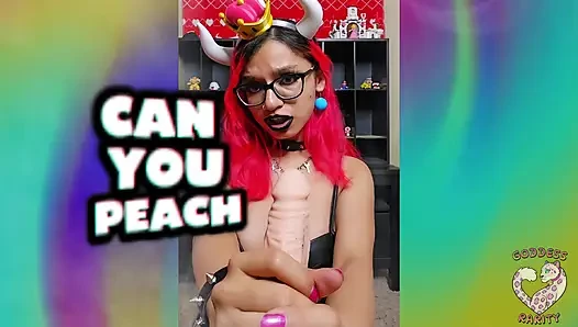 Goddess rarity suka nyepong mario sebagai bowsette