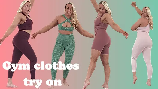 Gym clothes try on Haul!