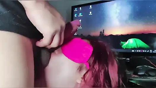 Delicious Redhead Latina Blowjob!!