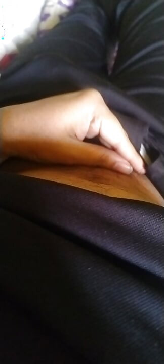 Young boy playing with his dick in morning