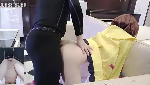 Model Piala E Kembali. Sesi seks gadis pecinta seks dengan memek berujung dicrot di dalam