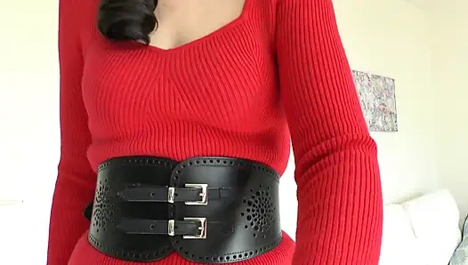 Ikat pinggang ketat lebar bagian 79 lady victoria valente