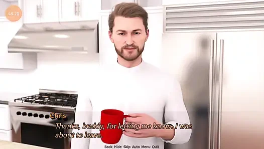 Mükemmel bir evlilik #8 Chris ve Anne yataktayken sohbet edin.