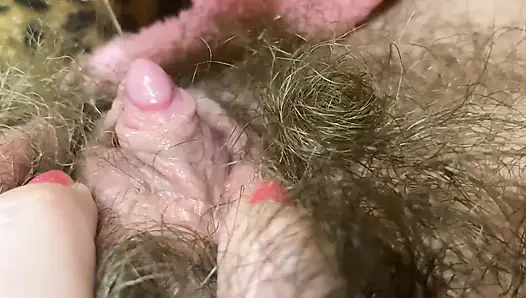 Sert klitoris orgazm yakın çekim