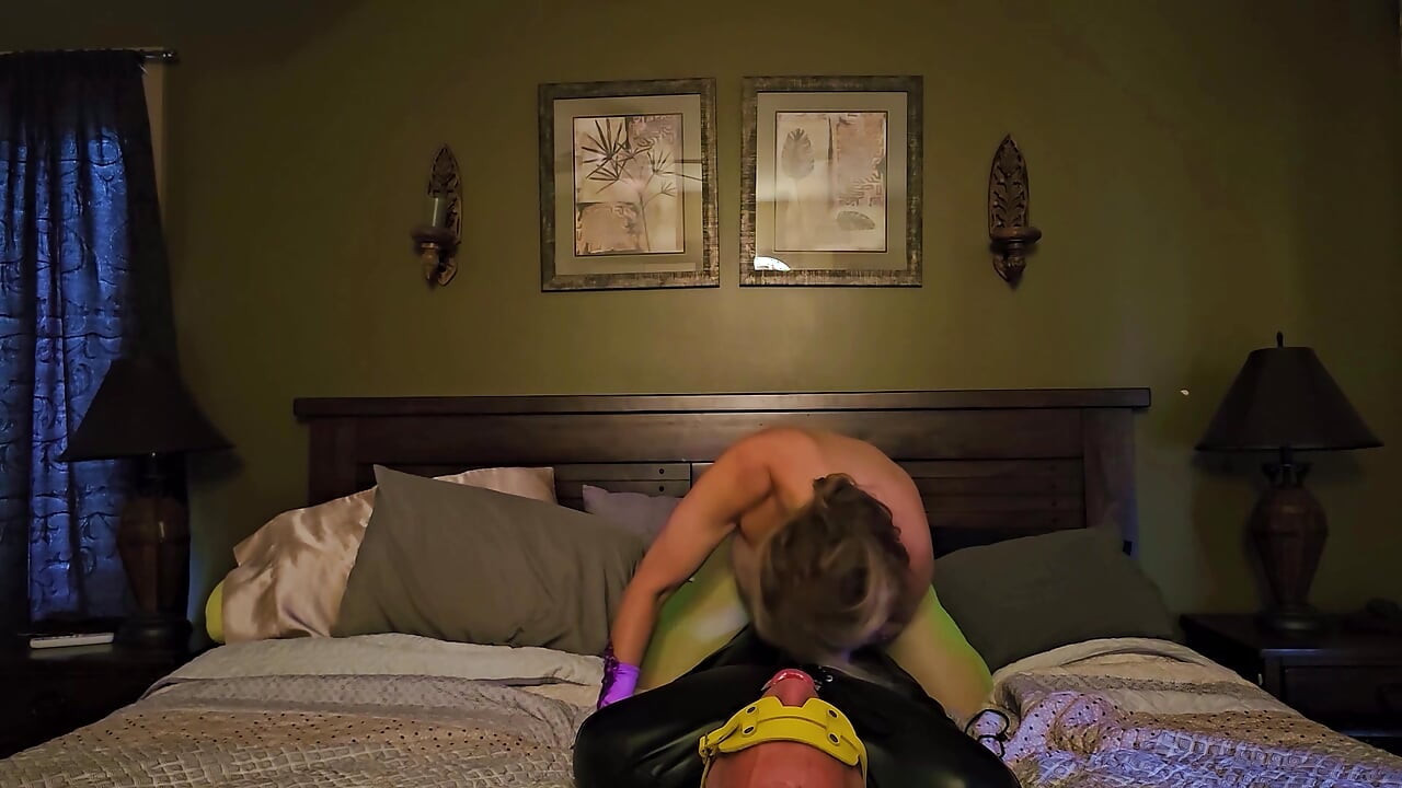 FULL VIDEO Hard FUCKING this Tied Up PIG by turning him into a DILDO