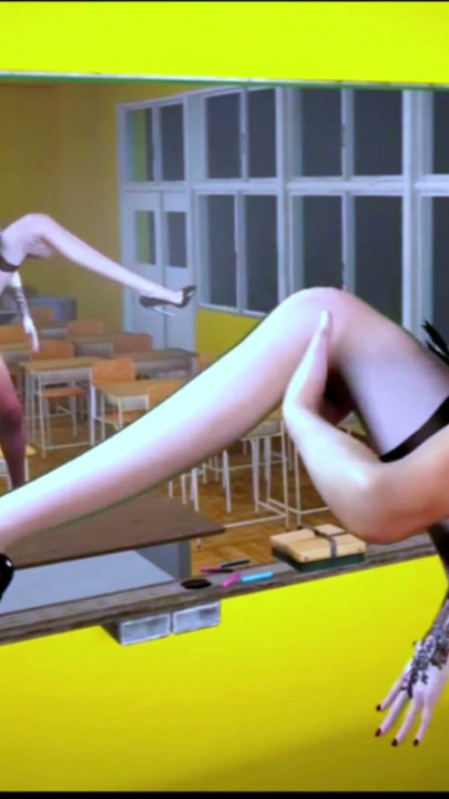 Δύο δασκάλες γαμιούνται στην τάξη - Hentai 3d Uncensored v429 | Clip 3