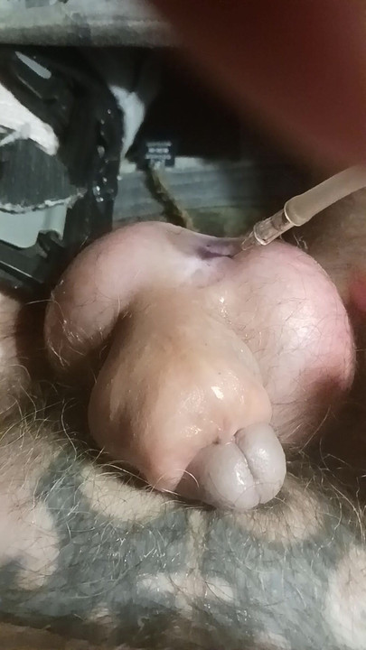 Air inflated cock and balls