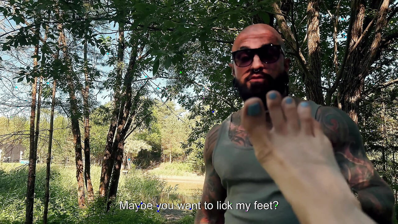Lake Foot Worship - Stranger Licks Ass & Pussy to Orgasm