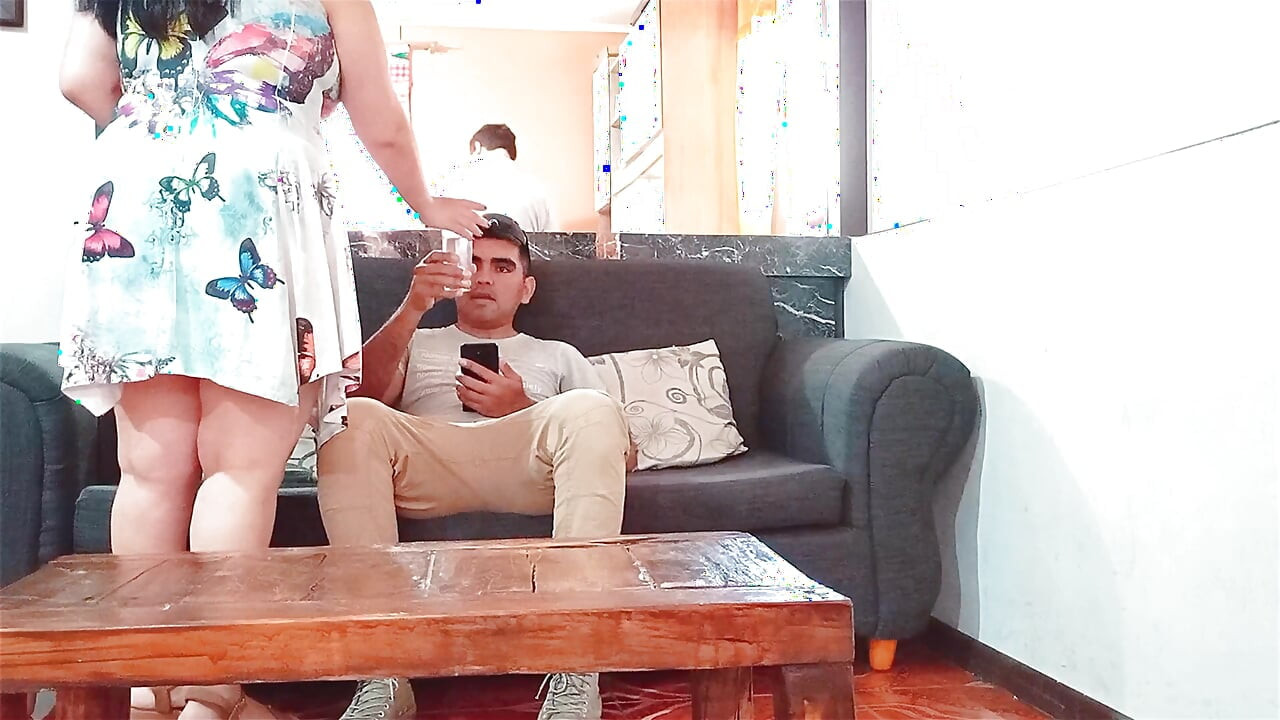 My Cuckolded Husband Cooks While We Have Sex with His Friend