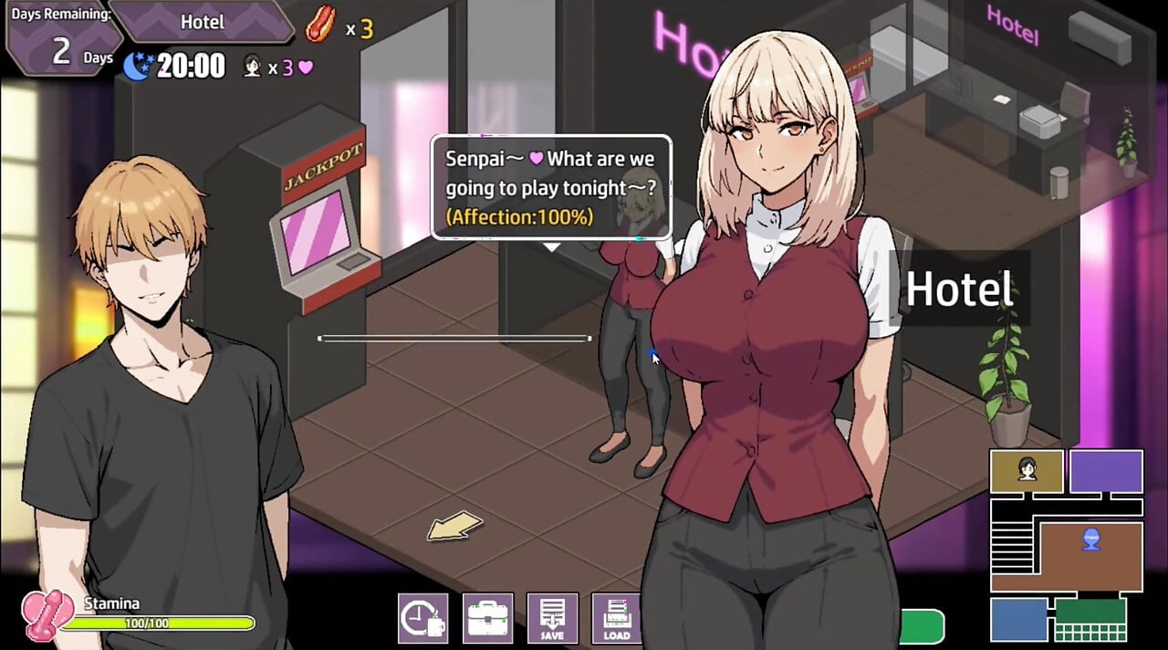 Hentai-spiel - in diesem sommer habe ich die freundin meines Freundes ntr's gemacht - Hentai Gameplay 2