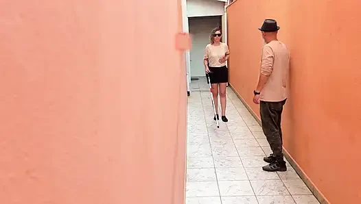 Playing Freeze Tag with the Blind Girl in the Alley