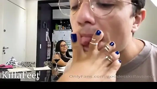 Tanrıça Kiffa ateşli üniversite öğretmeni bölüm 3