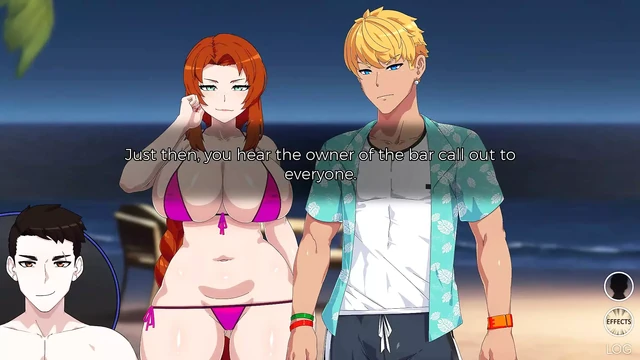 Vulgar Reverie. Cuckold Husband Watches His Hot Wife with Another Man on the Beach He Got Blue Balls - Episode 16
