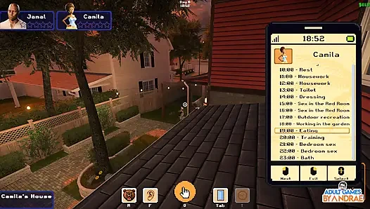 EP4: Тренировка Camila в саду - мой сексуальный сосед 2 (геймплей)