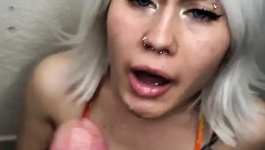 18yo Slut Loves to Plug on a Fat Cock