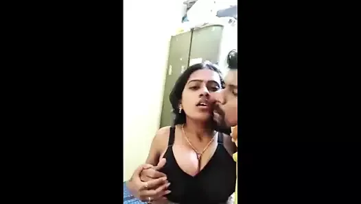 Hot bhabhi’s big milky boobs