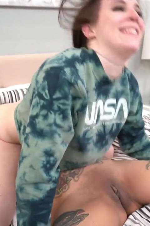 Sexy Lesbian Fun in the Hotel Room