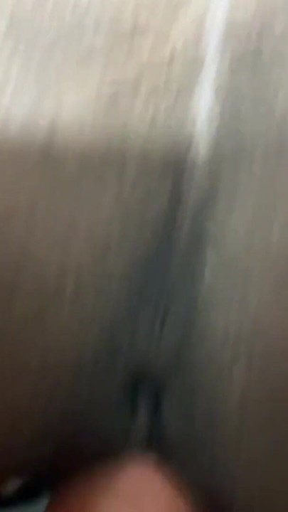 Rubbing my dick on my wife's beautiful black pussy while watching tv | Clip 2