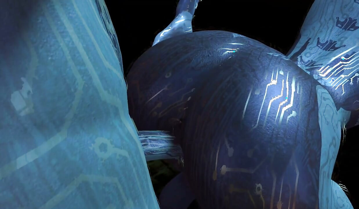 Cortana Is Having Trouble with One of Her Clones - Halo Porn Parody